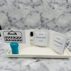 BYREDO Mojave Ghost Set-EDP Body Lotion Body Wash Wood-Sample 2ml,0.06oz-3pc-NEW